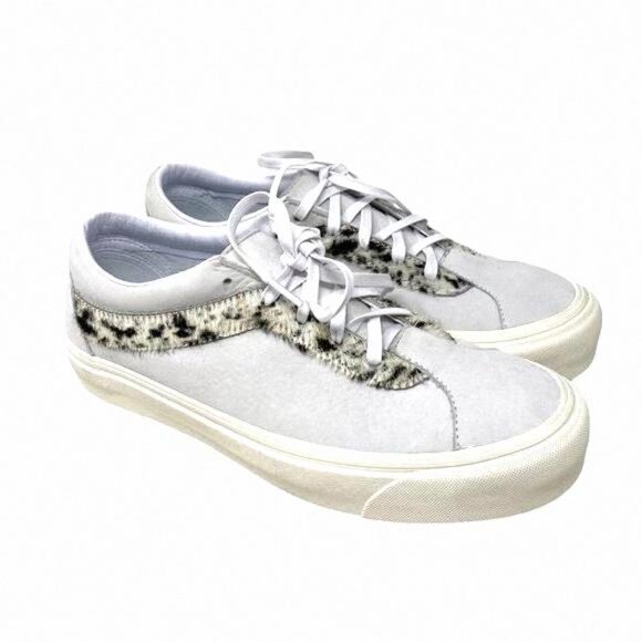 💖MEGA SALE💖VANS Bold Ni Pony Low Top White VN0A3WLP42N Casual Suede Women - Picture 9 of 11
